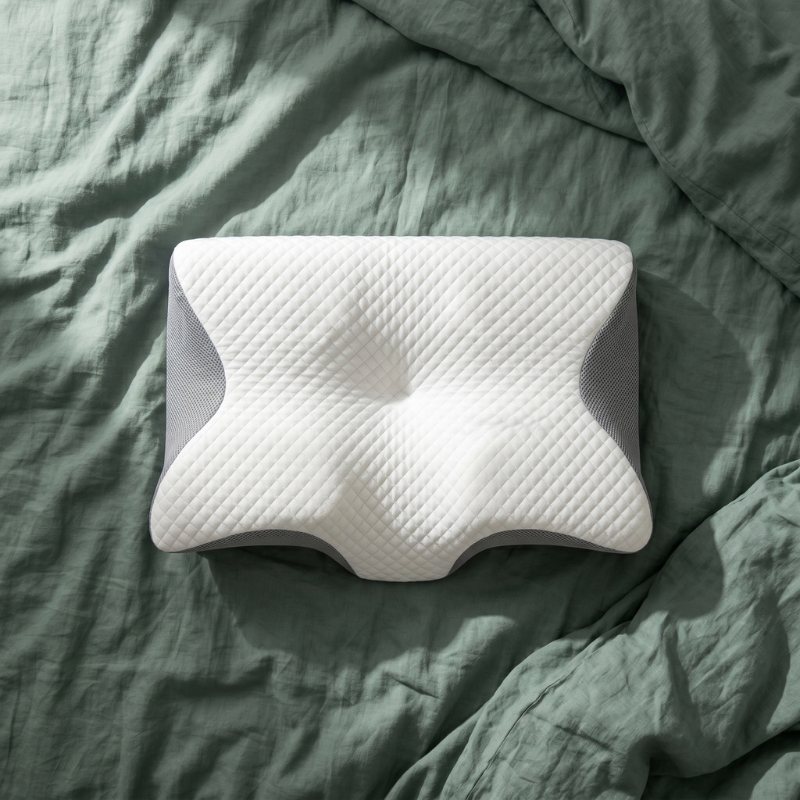RestoraLux™ NeckCloud Memory Foam Pillow
