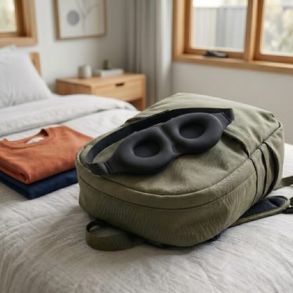 RestoraLux™ DarkOut 3D Sleep Mask